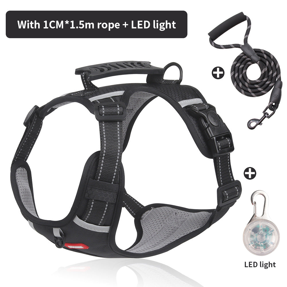 Hundegeschirr Reflektiv Verstellbar Atmungsaktiv