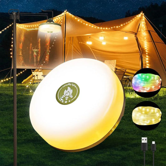 Multifunktionale wasserdichte LED-Campinglampe