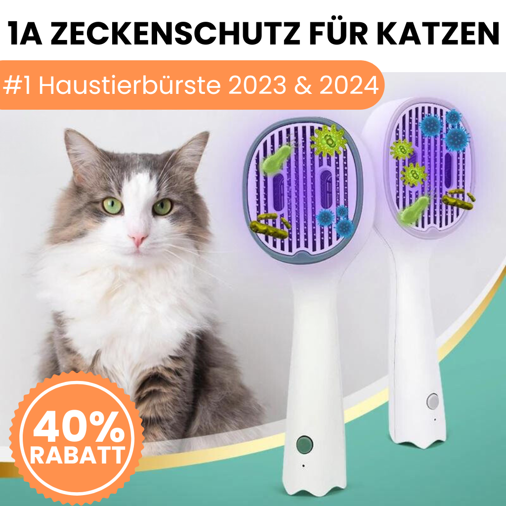 KITTINIS - LUXBRUSH® (UV-Zeckenbürste) | 50 % RABATT!