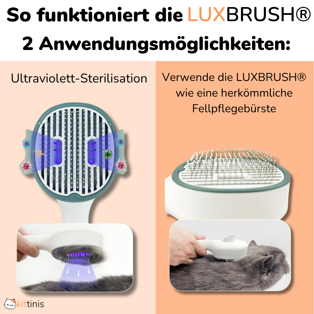 KITTINIS - LUXBRUSH® (UV-Zeckenbürste) | 50 % RABATT! 
