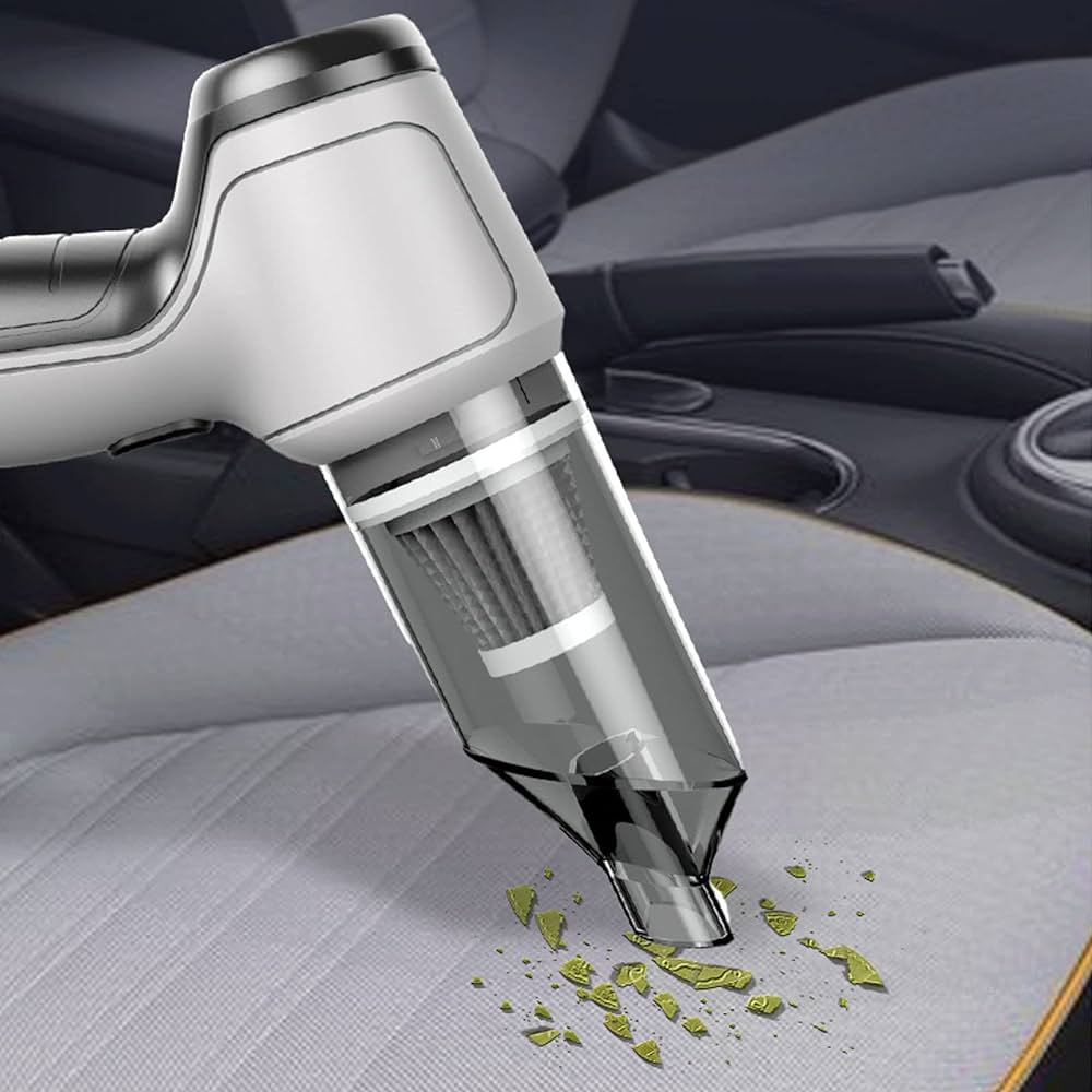 TurboClean Pro™ | Ultimative Power, Kabellose Freiheit für Auto-Staubsauger!