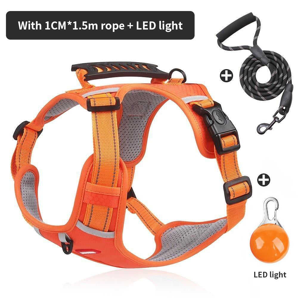 Hundegeschirr Reflektiv Verstellbar Atmungsaktiv