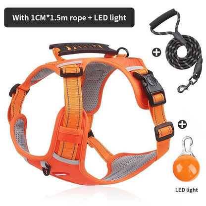 Hundegeschirr Reflektiv Verstellbar Atmungsaktiv