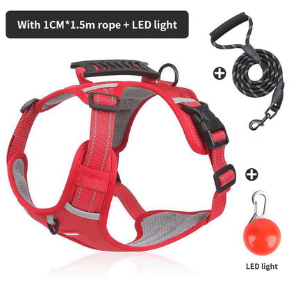 Hundegeschirr Reflektiv Verstellbar Atmungsaktiv