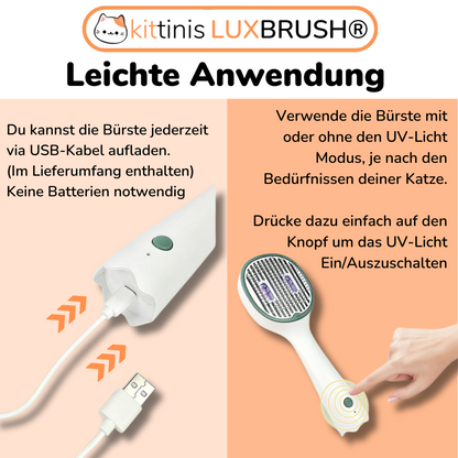 KITTINIS - LUXBRUSH® (UV-Zeckenbürste) | 50 % RABATT! 
