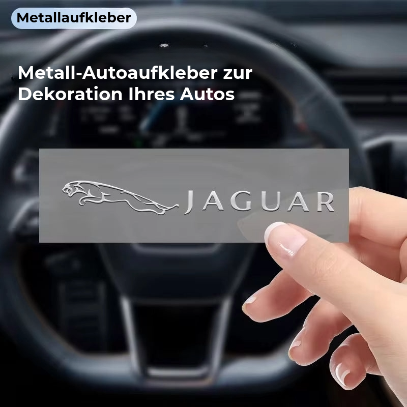 Luxury metal stickers